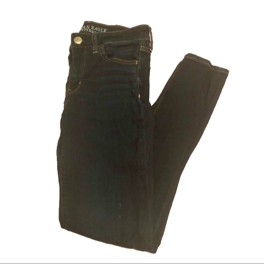AE Dark Wash Jeggings Size 6